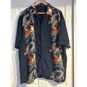 Box Office Island Tiger and Dragon Casual Shirt